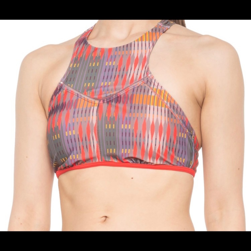 High neck bikini top